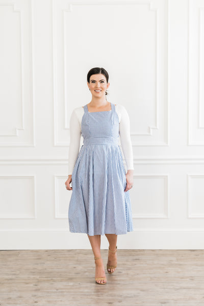 Summer Pinstripe Dress