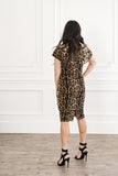 Leopard Ruffel Dress
