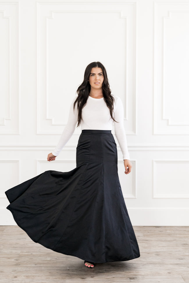 Black Ball Skirt