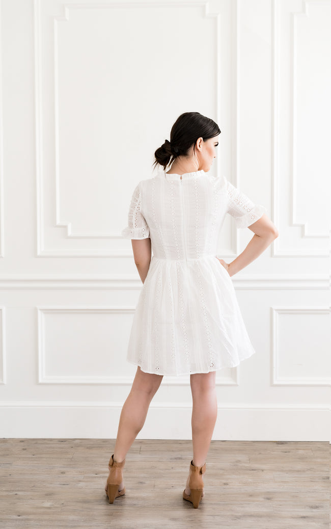 Isla Eyelet Dress