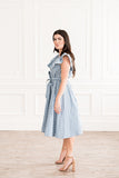 Blue Polka Dress