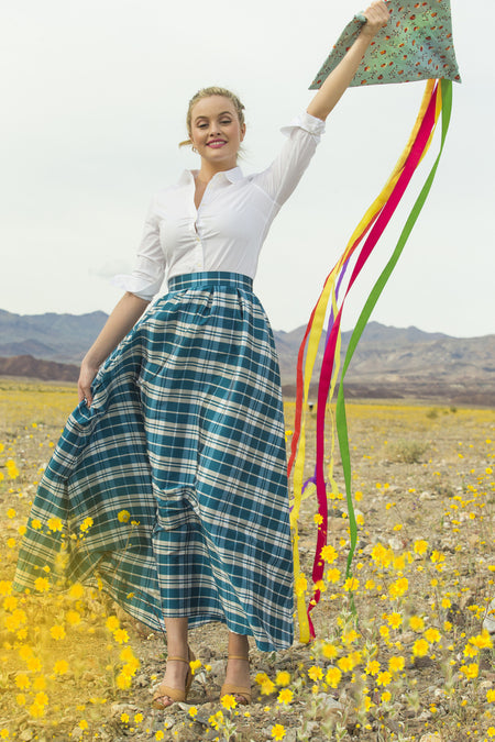 Cotton Candy Striped Skirt
