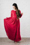 Nantucket Maxi Dress Red