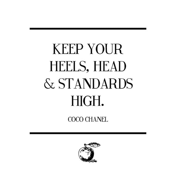 Thoughts to Live By: Coco Chanel