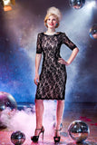 With This Ring Sheath Dress Black